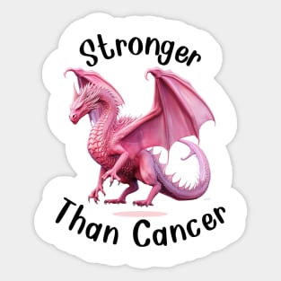 Stronger Than Cancer Sticker